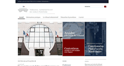 Desktop Screenshot of cergy-pontoise.tribunal-administratif.fr