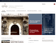 Tablet Screenshot of marseille.tribunal-administratif.fr
