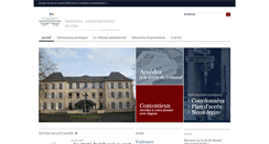 Desktop Screenshot of pau.tribunal-administratif.fr