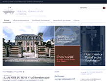 Tablet Screenshot of amiens.tribunal-administratif.fr