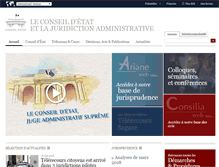 Tablet Screenshot of cergy.pontoise.tribunal-administratif.fr