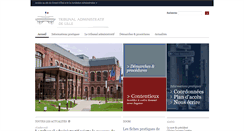 Desktop Screenshot of lille.tribunal-administratif.fr