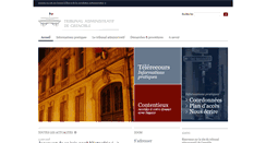 Desktop Screenshot of grenoble.tribunal-administratif.fr