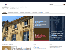 Tablet Screenshot of bordeaux.tribunal-administratif.fr